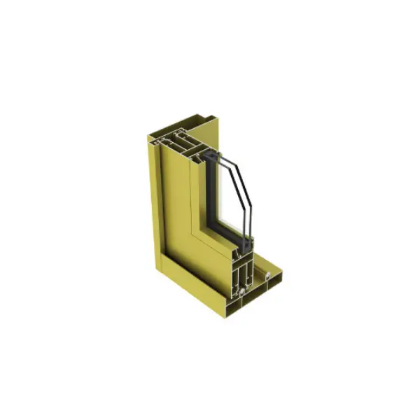 Custom sliding door series extruded aluminum profiles