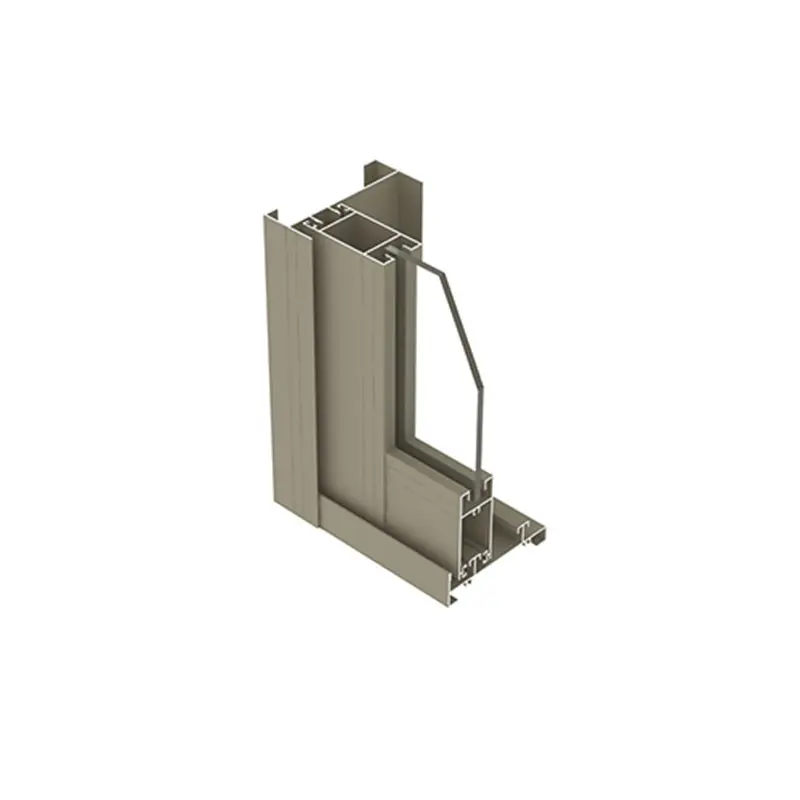 Custom sliding window aluminum profile used in construction projects