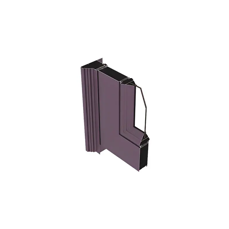 Internal swing door custom aluminium profiles
