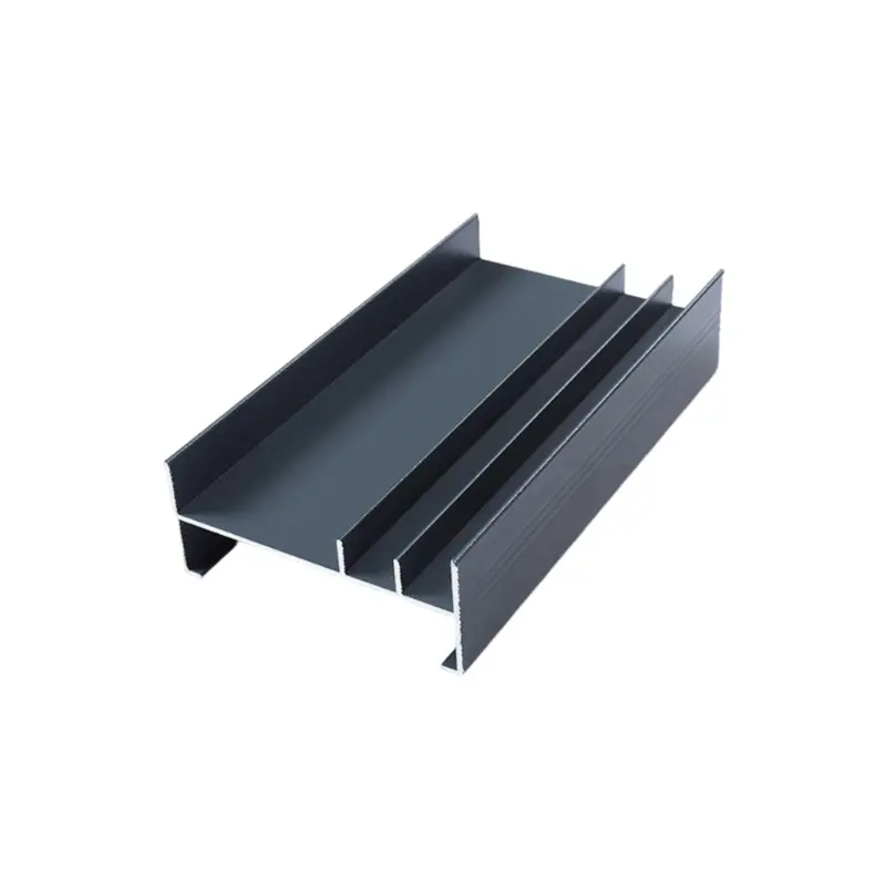 Custom powder coated aluminum profiles